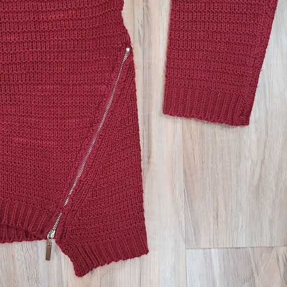 🔸️Love Tree Maroon Acrylic Knit Sweater Medium - Picture 10 of 11